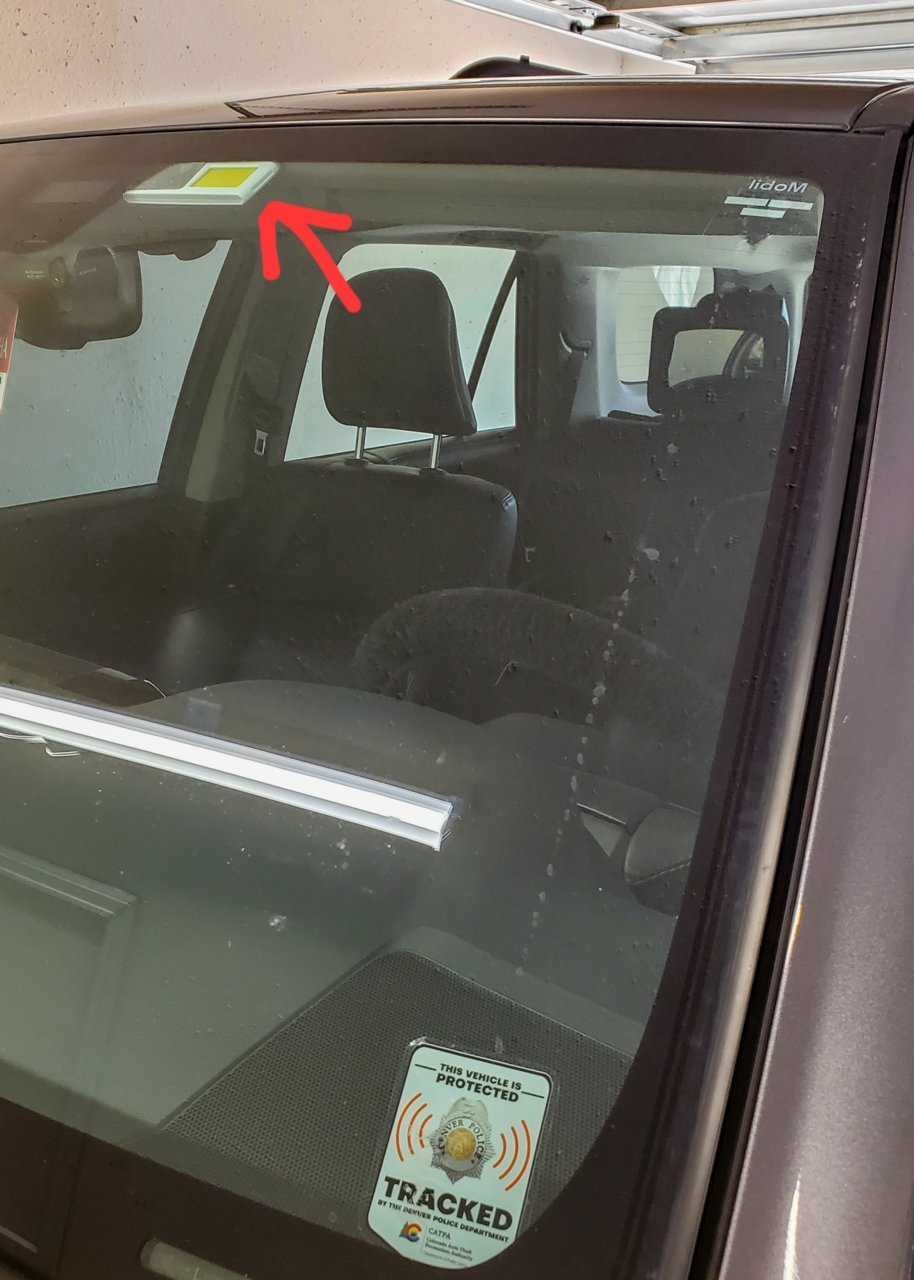 You know that Velcro that they give you with your EZ PASS to stick it to  the windshield? : r/boston