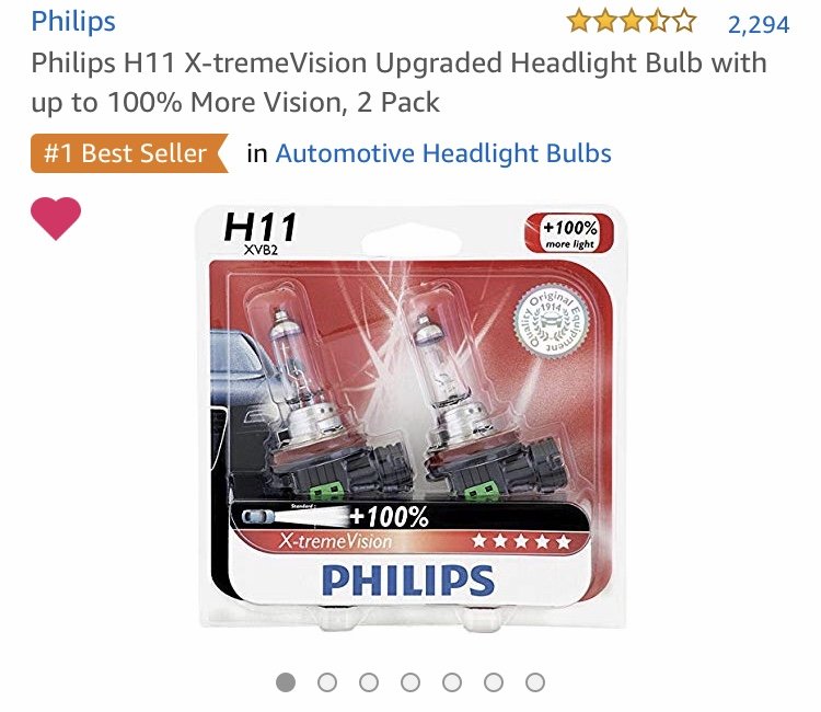 Updated H11 headlight bulbs - Osram