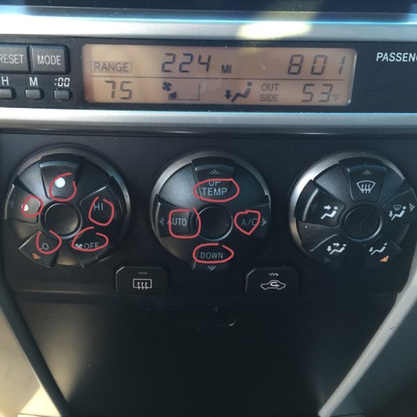 Heater And A C Controls Toyota 4runner Forum 4runners Com