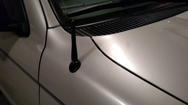 Can you replace a power antenna with a regular one Replacing The Power Antenna With Whip Antenna Picture Heavy Toyota 4runner Forum 4runners Com