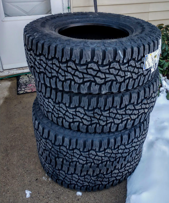 Ordered a new set of tires; Goodyear Wrangler Ultra Terrain AT. | Toyota  4Runner Forum []