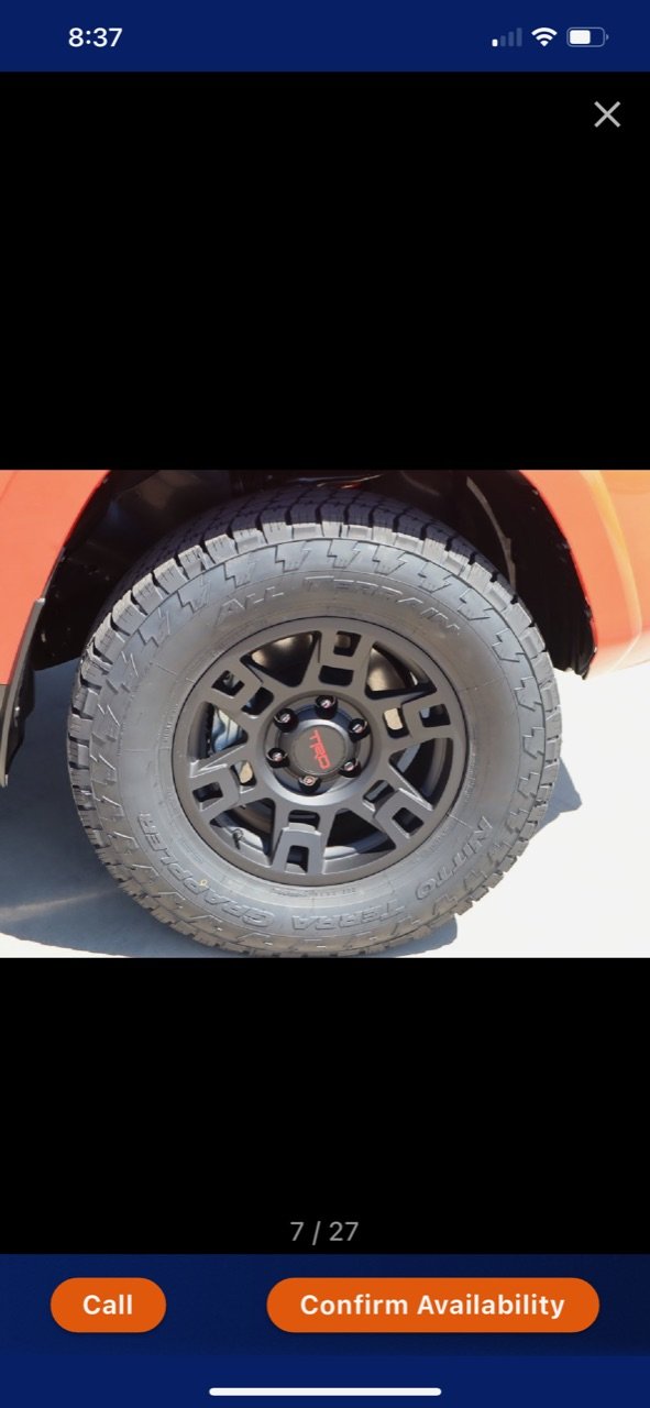 2023 TRD Pro's not getting updated wheels?