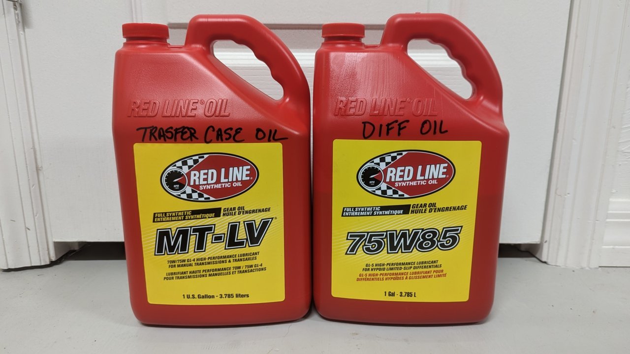 Red Line Diff and Transfer Case Oils - a Good Alternative to OEM