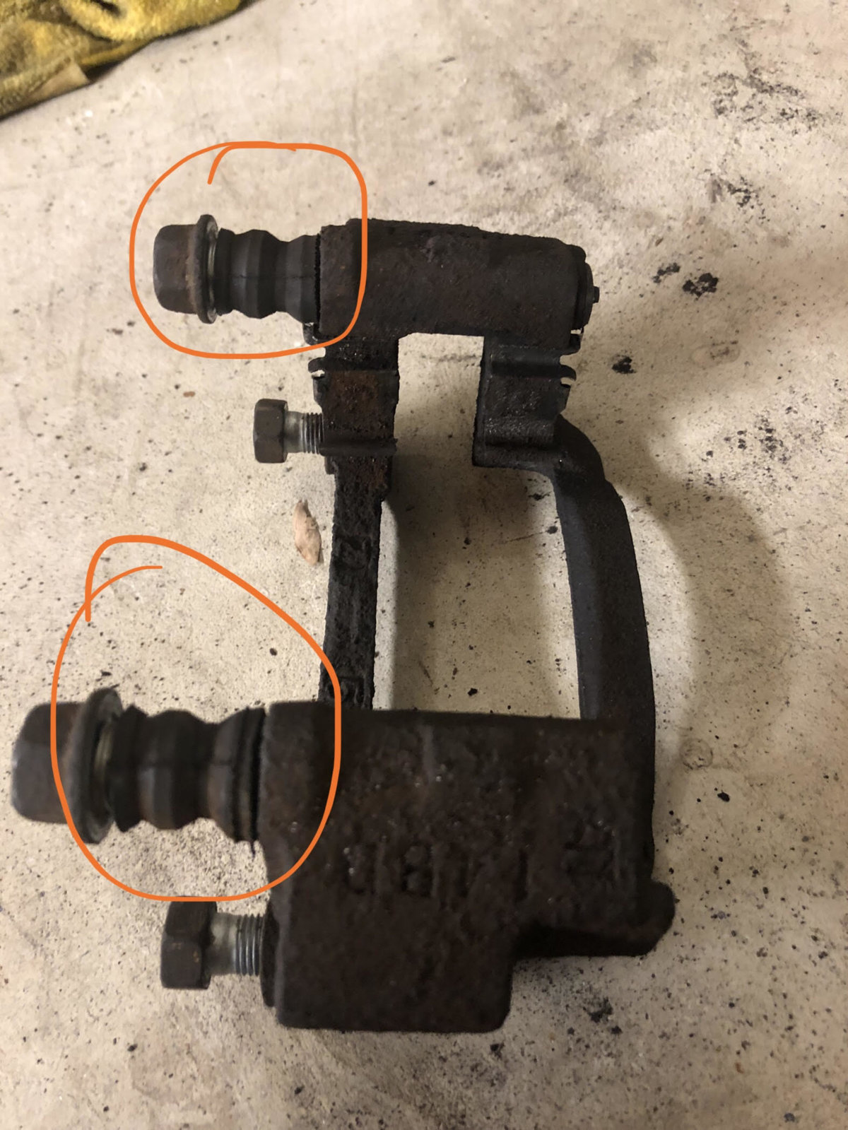 What To Do When brake caliper bolt stuck? - Carlson Quality Brake Parts