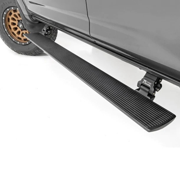 Aftermarket retractable deals running boards