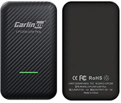 CarlinKit Adaptador inalámbrico CarPlay 5.0-Dongle inalámbrico CarPlay  Convertir OEM con cable CarPlay con cable Android Auto a inalámbrico. Plug  and