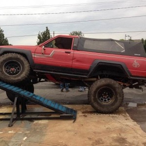 I crashed a jeep party