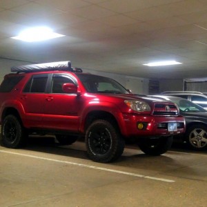 Parking garage lighting...