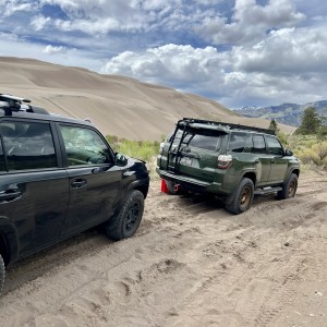 Headed to medano pass