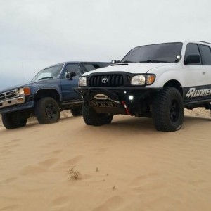 Me and the bro took out the Runner at the local dunes