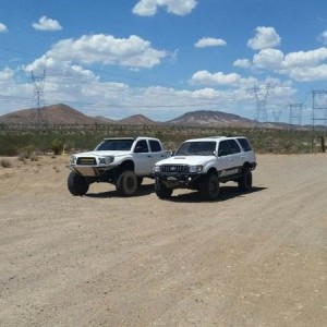 Vegas to Searchlight with my LT Taco buddy