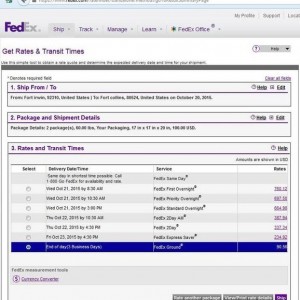 FedExGround 2x 17x17x20#60 Box