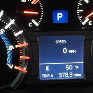 Good miles for a tank