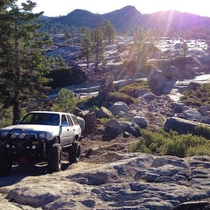 Rubicon just after granite bowl