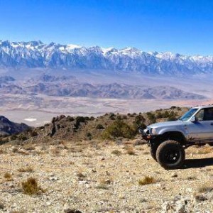 High up near Swansea, Inyo Mtns