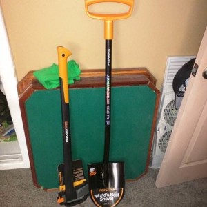 Shovel to go with my axe came in today. Now I need to go camping