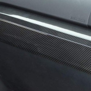 Carbon fiber passenger trim