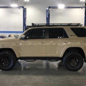 2016 TRD Pro Quicksand Toytec preload spacer lift sagged C4 Fab Gobi 2