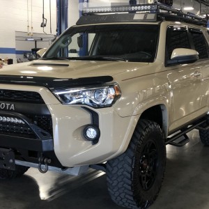 2016 TRD Pro Quicksand Toytec preload spacer lift sagged C4 Fab Gobi 1