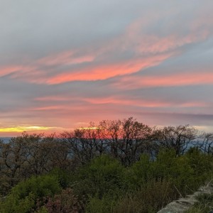 Sunset at Reddish Knob, GWNF