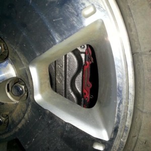 TRD Brake Pads 1